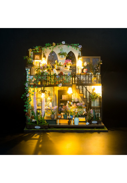 Miniatúra domčeka Darcyin kvetinový dom