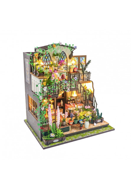 Miniatúra domčeka Darcyin kvetinový dom