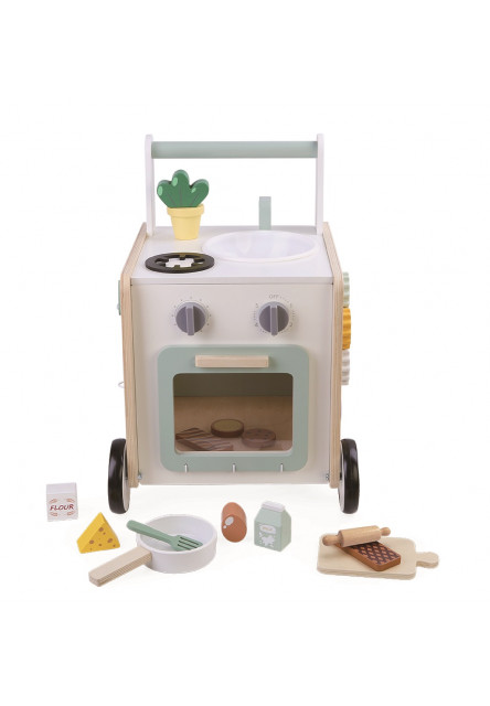 Drevené chodítko Kuchynka