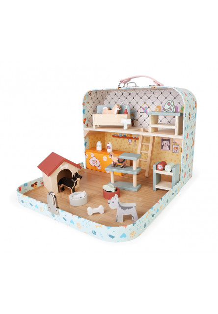 Domček pre maznáčikov v kufríku