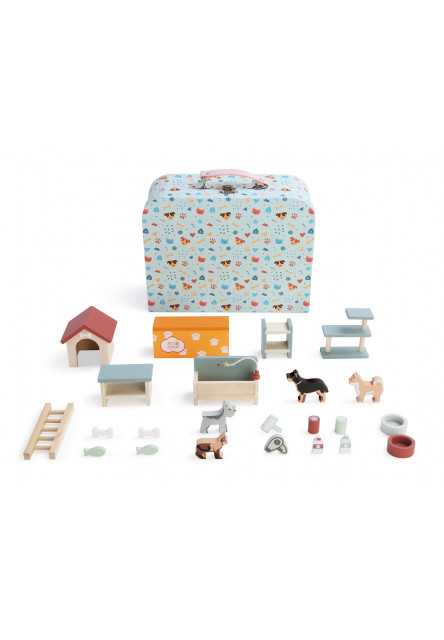 Domček pre maznáčikov v kufríku