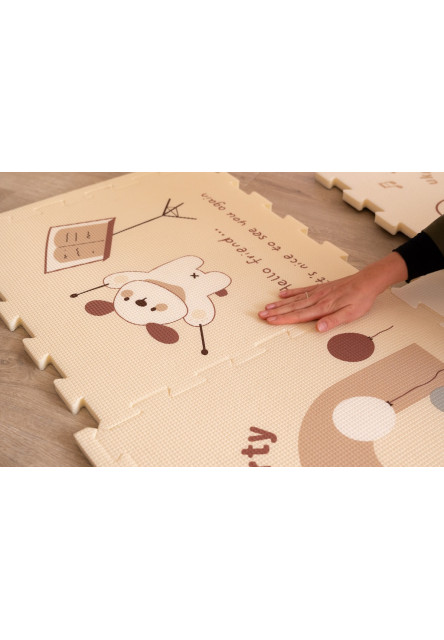 Podložka na hranie Zvieracia párty 9 dielov