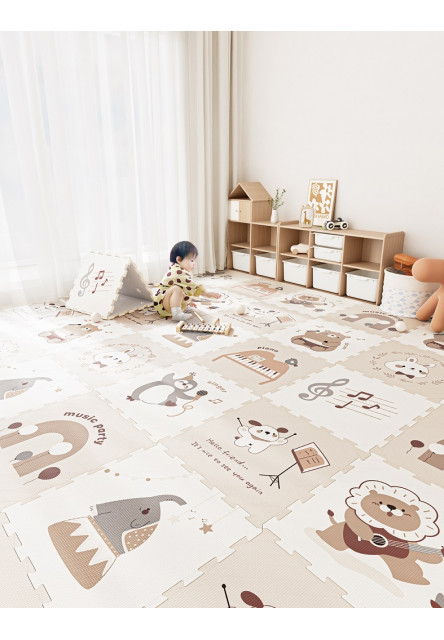 Podložka na hranie Zvieracia párty 9 dielov