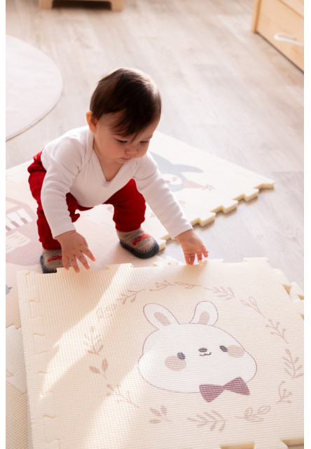 Podložka na hranie Zvieracia párty 9 dielov