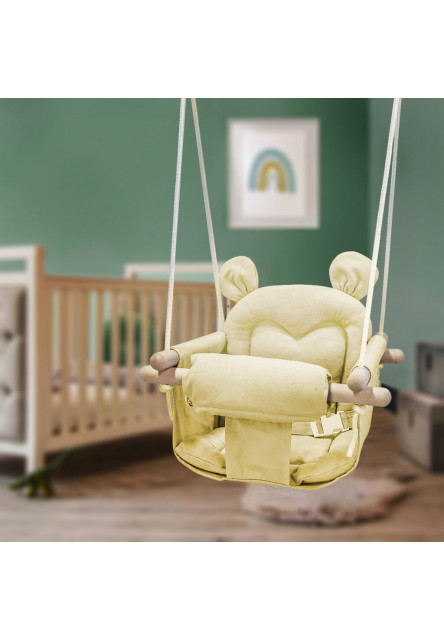 Hojdačka Macko béžová - poškodený obal