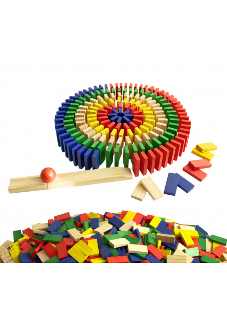 Domino farebné 800 dielikov