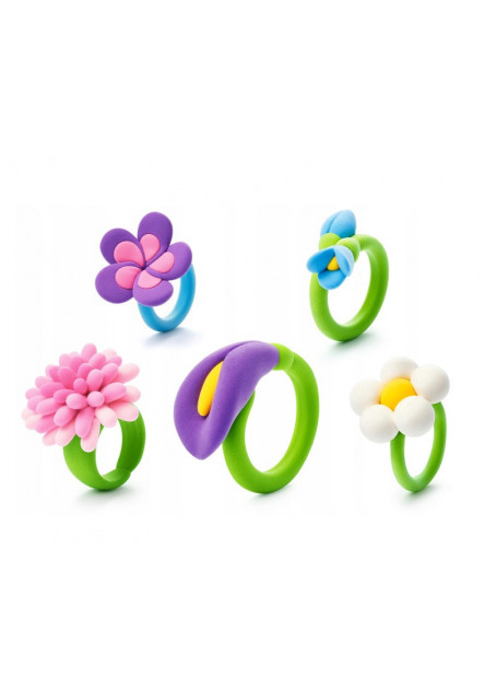 Hey Clay Bijou květinové prstýnky