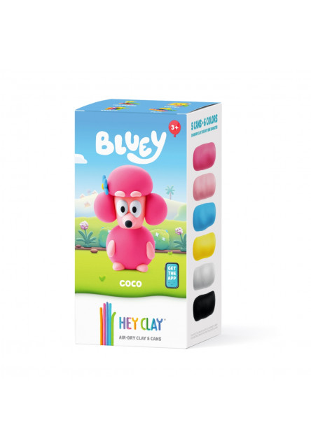 Hey Clay Bluey Coco