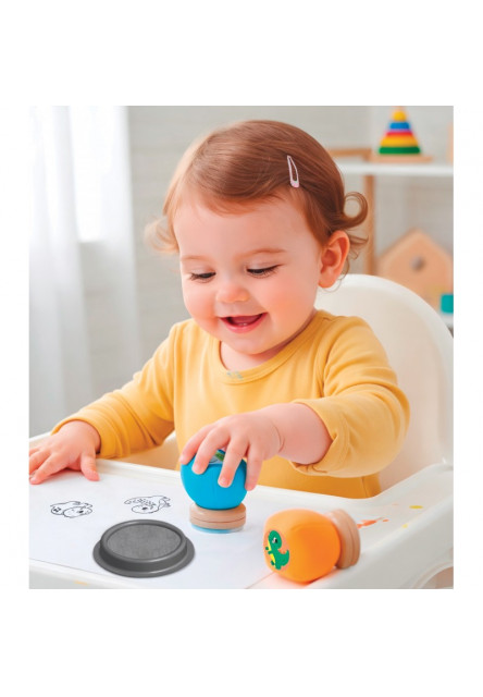 Plyšové razítka pro nejmenší Dinosaury