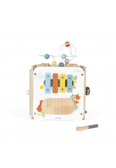 Pure Drevená motorická kocka s aktivitami