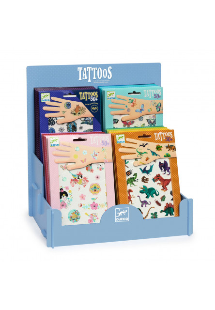 Display pre dočasné tetovačky