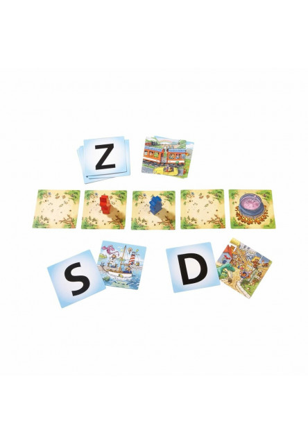 Play&Learn Vzdelávacia slovná mini hra ABC od 6 rokov