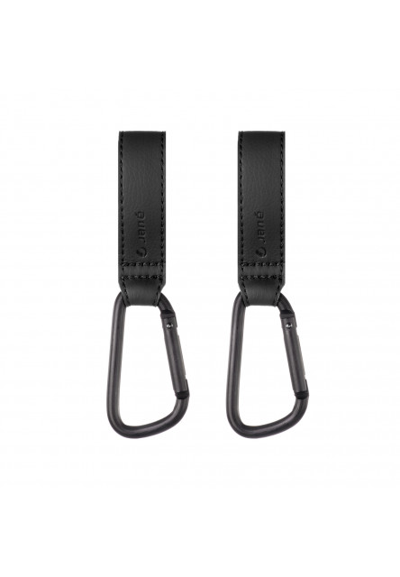 Úchyty na kočík 2 ks Black