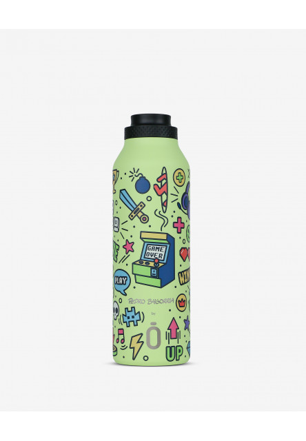 Termoláhev Mii 600 ml Retro Gamer Sharp Green