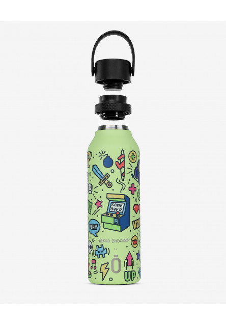 Termoláhev Mii 600 ml Retro Gamer Sharp Green