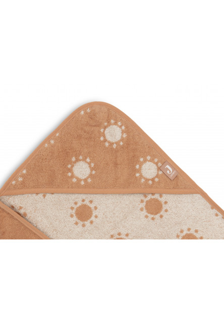 Osuška s kapucí froté 75x75 cm Jacquard Sun