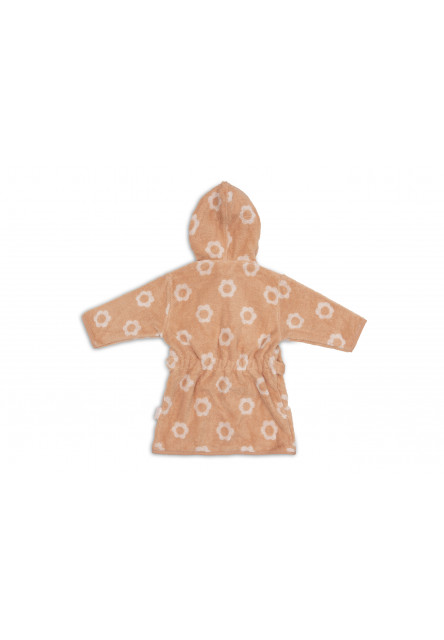 Župan froté 1-2 roky Jacquard Flower