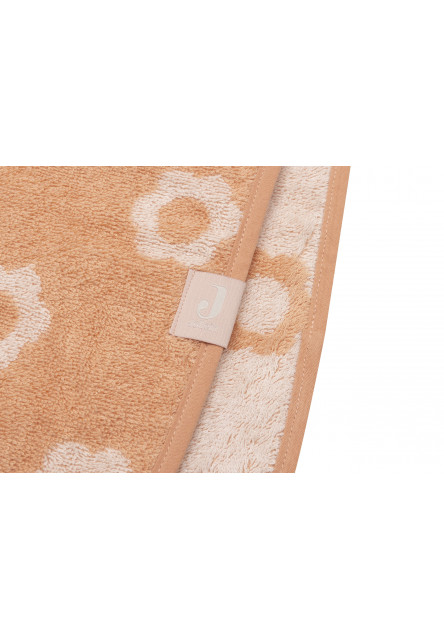 Osuška pončo froté Jacquard Flower