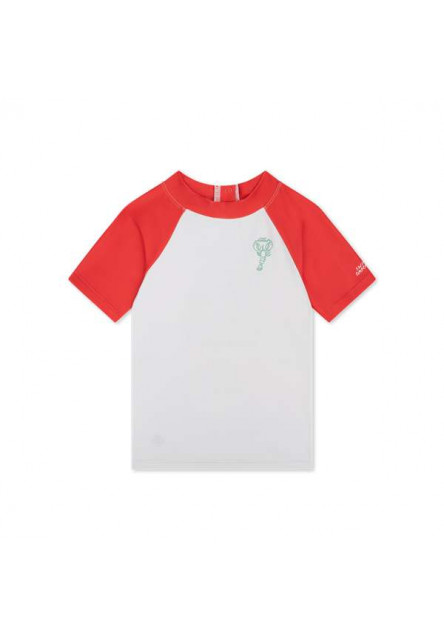 Koupací tričko s UPF 50+ Catch of the Day Červené