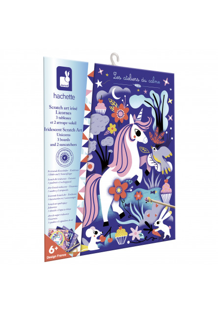 Atelier Kreatívna sada Mini Jednorožci Vyškrabovanie a Lapač slnka