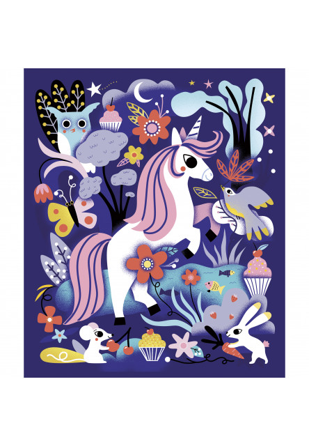Atelier Kreatívna sada Mini Jednorožci Vyškrabovanie a Lapač slnka