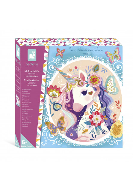 Atelier Sada Maxi XXL s mnohými aktivitami Jednorožec od 5 rokov