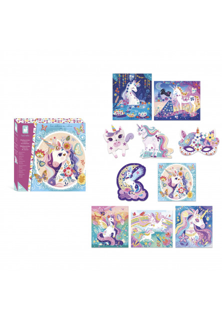 Atelier Sada Maxi XXL s mnohými aktivitami Jednorožec od 5 rokov