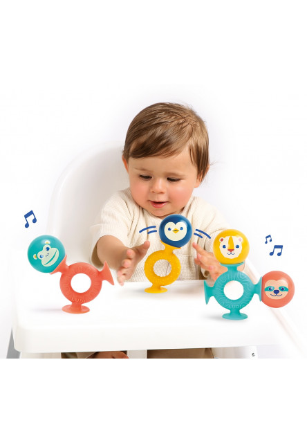 Chrastítka s přísavkou Smac Pop