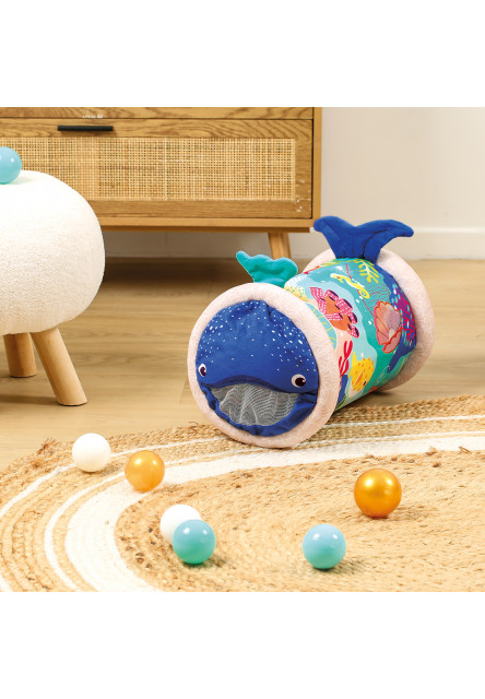 Nafukovací válec s aktivitami Velryba