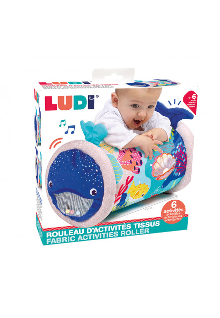 Nafukovací válec s aktivitami Velryba