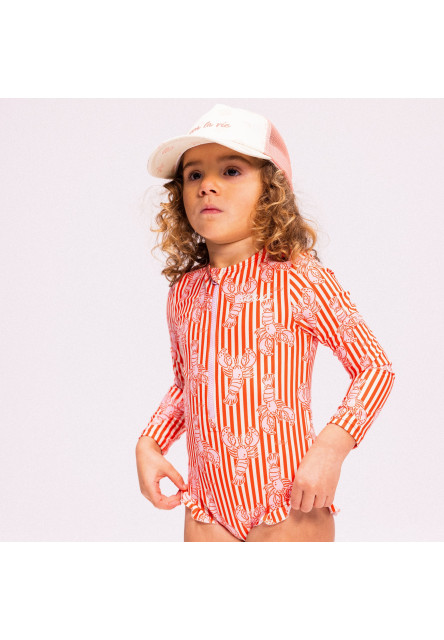 Plavky s dlouhým rukávem s UPF 50+ Lobster Bay