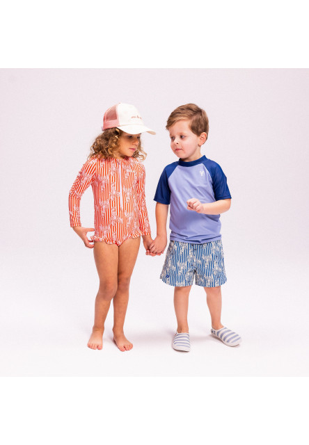 Plavky s dlouhým rukávem s UPF 50+ Lobster Bay