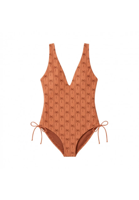 Dámské jednodílné plavky s UPF 50+ Palm Tree