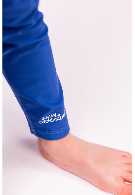 Chlapecké plavkové legíny s UPF 50+ Blue