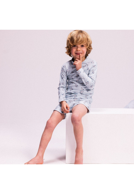 Koupací tričko s UPF 50+ Little Seagull Modré