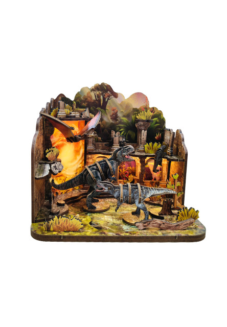 Miniatúra domčeka Dinosaurie hrad