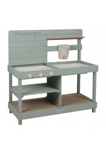 Kuchynka vonkajšia drevená