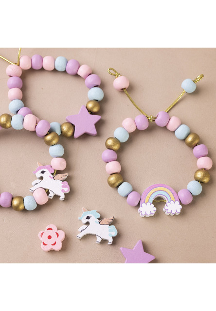 Kreativní sada Šperky z korálků pastelové barvy