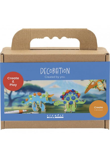 Kreativní sada Dinosauři dřevění