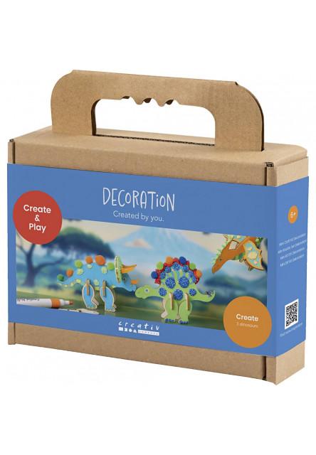 Kreativní sada Dinosauři dřevění