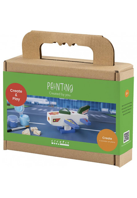 Kreativní sada Letadlo dřevěné