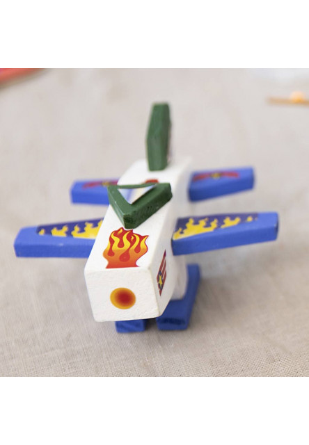 Kreativní sada Letadlo dřevěné