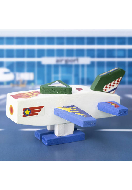 Kreativní sada Letadlo dřevěné