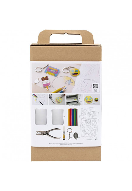 Kreativní sada Přívěsky ze smršťovací fólie