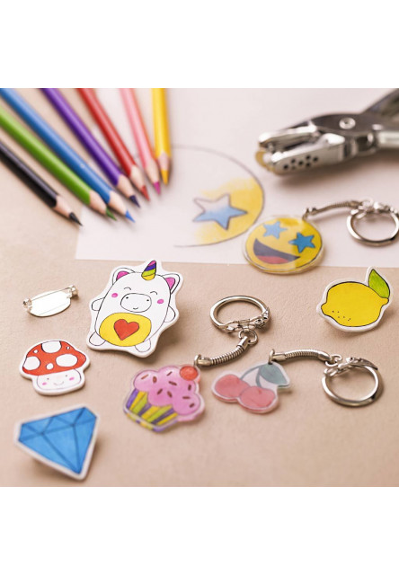 Kreativní sada Přívěsky ze smršťovací fólie