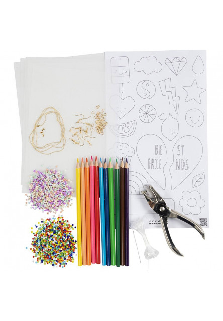 Kreativní sada Šperky ze smršťovací fólie