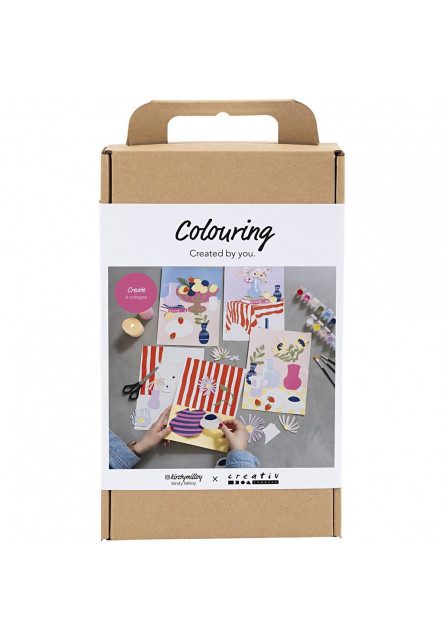 Kreativní sada Malování a koláž
