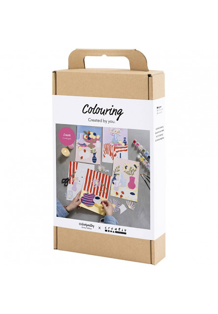 Kreativní sada Malování a koláž