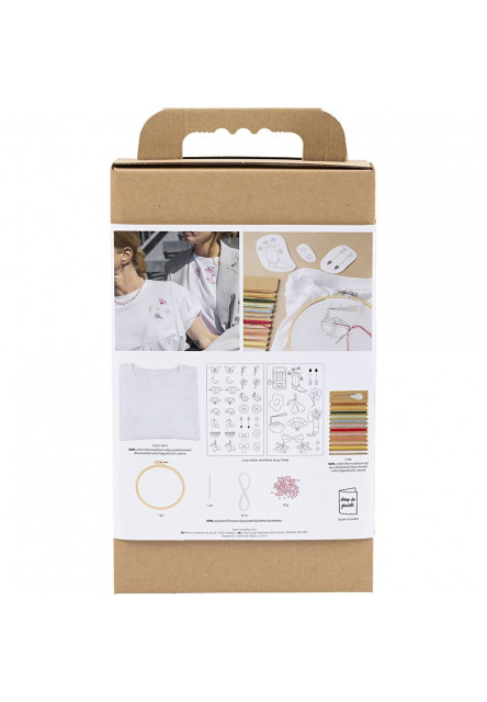 Kreatívna sada Vyšívanie na tričko