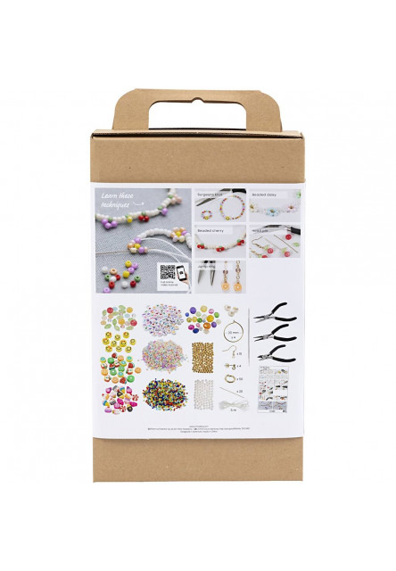 Kreatívna sada Šperky z korálikov farebné